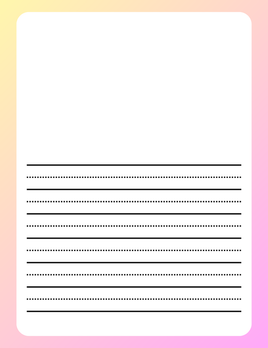 Primary Composition Notebook